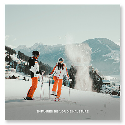 ️ Mit dem Skigebiet ️ direkt vor der Hoteltüre ist die Dolomiten Residenz****s Sporthotel Sillian das perfekte Skihotel in Osttirol für Familien-Skiurlaub und echte Genießer.